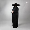 عباءة عفاف ـ تصميم  سلسبيل - ثوب ريحانة  