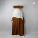 عباءة عفاف ـ تصميم  سلسبيل - ثوب ريحانة  