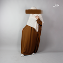 عباءة عفاف ـ تصميم  سلسبيل - ثوب ريحانة  
