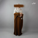 عباءة عفاف ـ تصميم  سلسبيل - ثوب ريحانة  