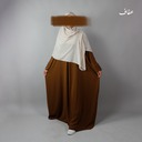 عباءة عفاف ـ تصميم  سلسبيل - ثوب ريحانة  