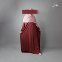 عباءة عفاف ـ تصميم  سلسبيل - ثوب ريحانة  