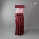 عباءة عفاف ـ تصميم  سلسبيل - ثوب ريحانة  