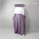 عباءة عفاف ـ تصميم  سلسبيل - ثوب ريحانة  