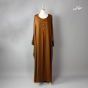 عباءة عفاف ـ تصميم  سلسبيل - ثوب ريحانة  