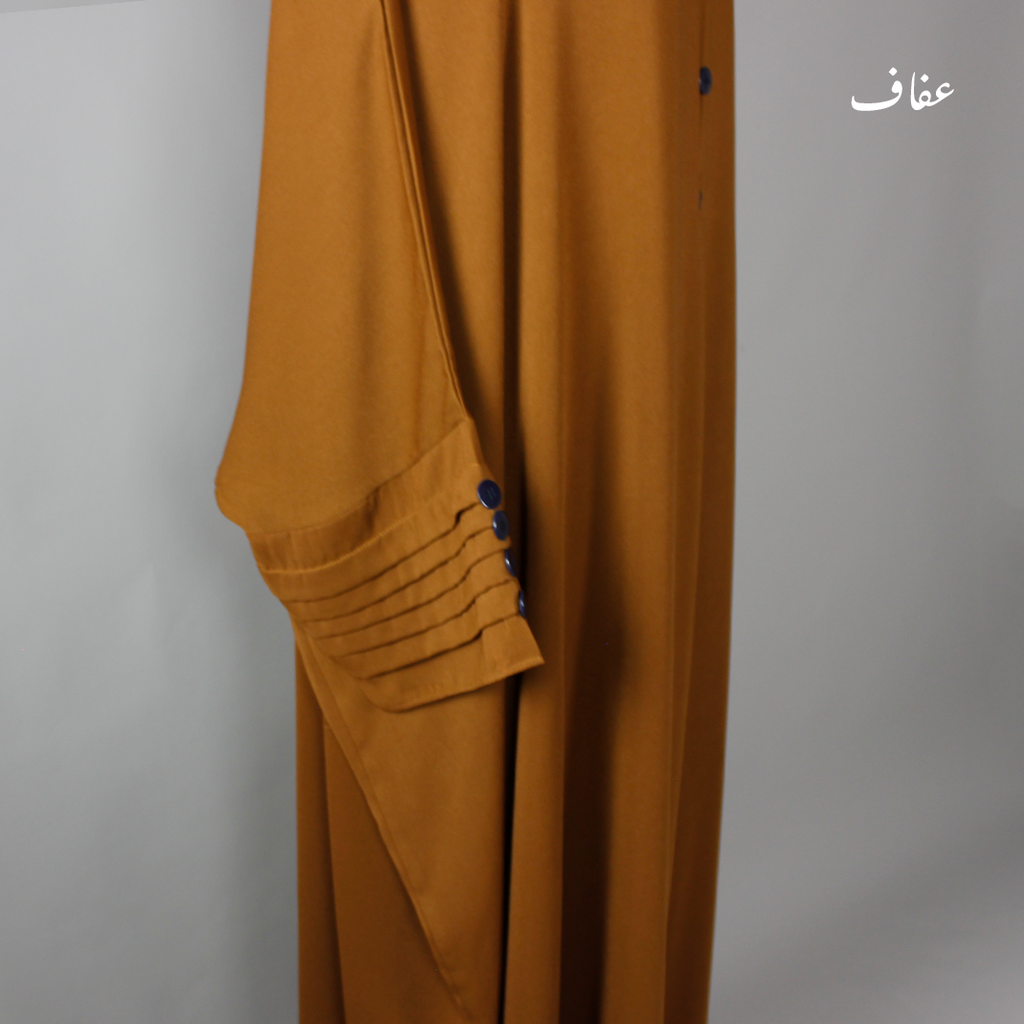 عباءة عفاف ـ تصميم  سلسبيل - ثوب ريحانة  