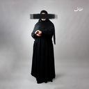 عباءة عفاف - تصميم  الكوثر- ثوب ريحانة 