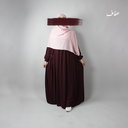 عباءة عفاف - تصميم  الكوثر- ثوب ريحانة 
