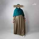 عباءة عفاف - تصميم  الكوثر- ثوب ريحانة 