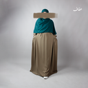 عباءة عفاف - تصميم  الكوثر- ثوب ريحانة 