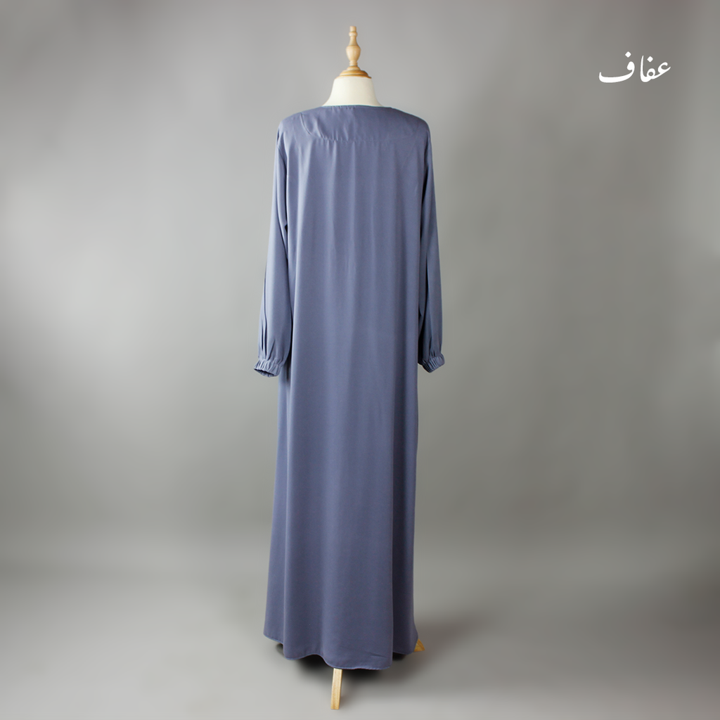 عباءة عفاف - تصميم  الكوثر- ثوب ريحانة 