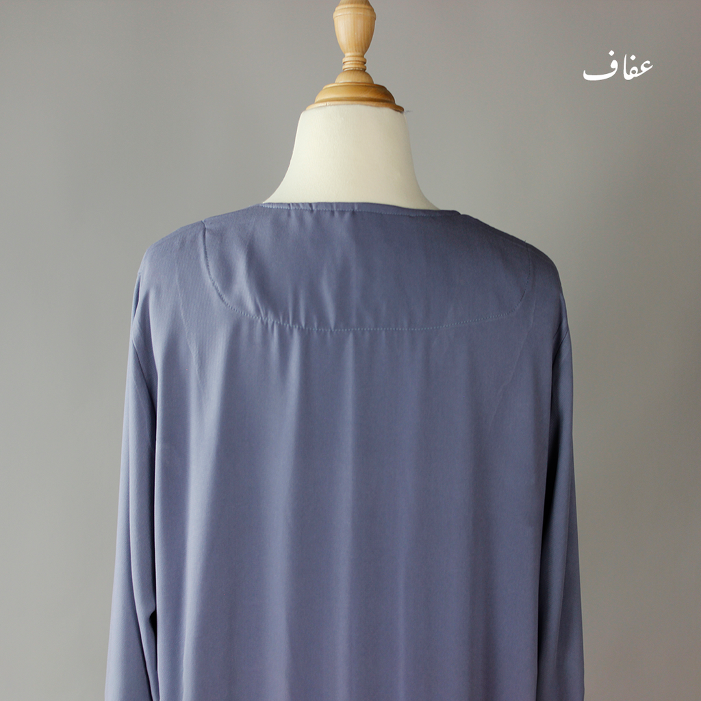 عباءة عفاف - تصميم  الكوثر- ثوب ريحانة 