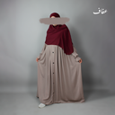  عباءة عفاف - تصميم سمر- ثوب ريحانة