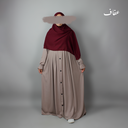  عباءة عفاف - تصميم سمر- ثوب ريحانة