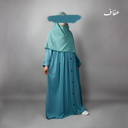  عباءة عفاف - تصميم سمر- ثوب ريحانة